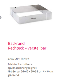 Backrand Rechteck 882027